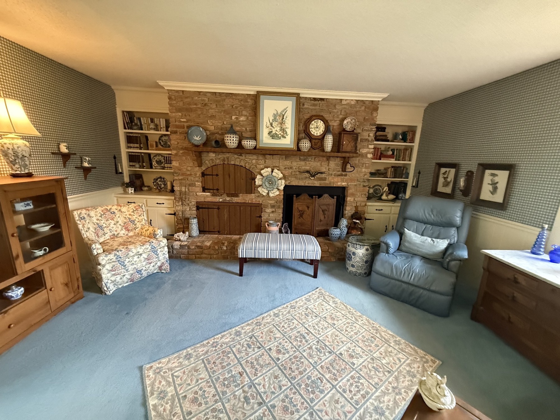 Spacious bonus family room