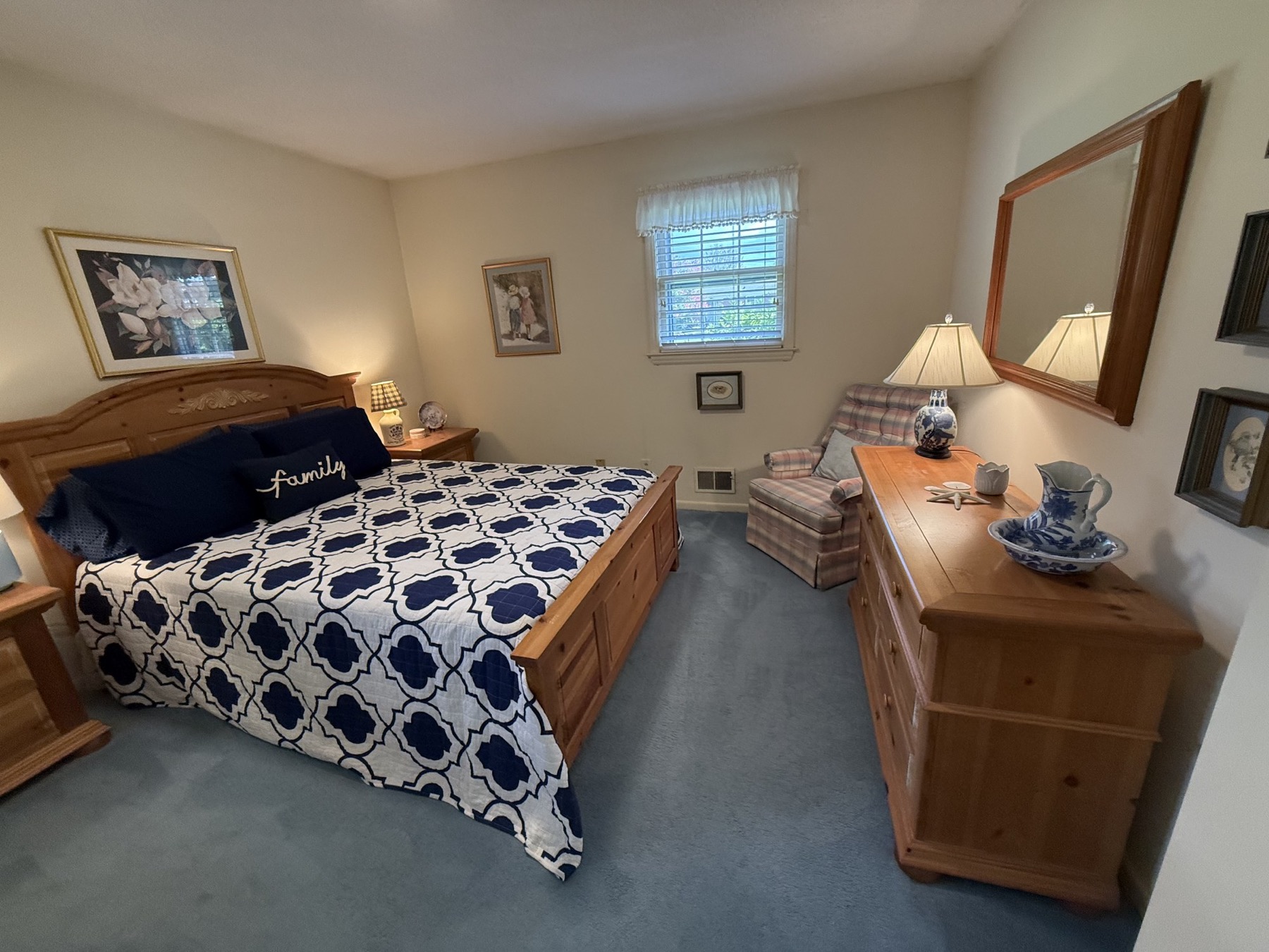 Second view of the primary bedroom